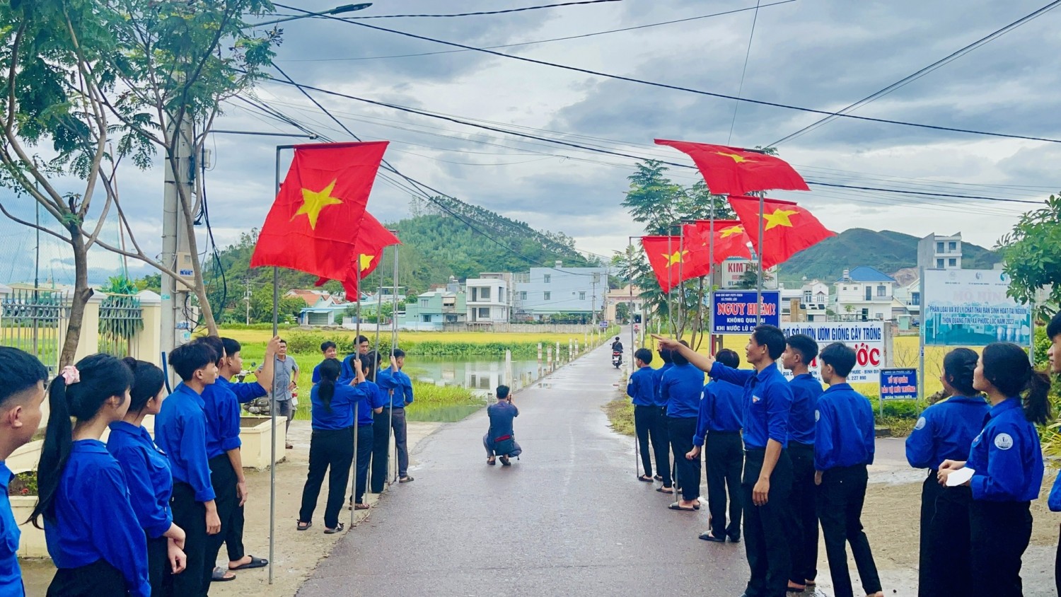 Tuổi trẻ Tuy Phước: Những Công trình Thanh niên Chào mừng Đại hội Đảng bộ xã lần thứ I, nhiệm kỳ 2025 - 2030