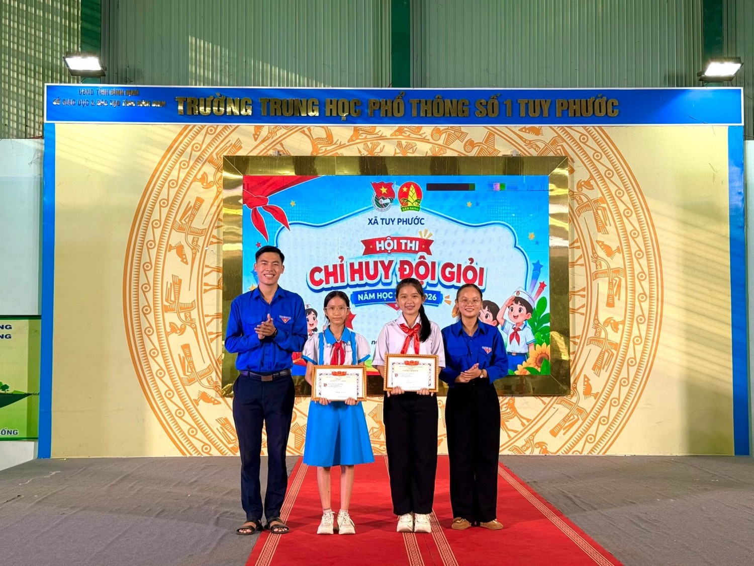 RỰC RỠ SẮC ÁO KHĂN QUÀNG ĐỎ: HỘI THI CHỈ HUY ĐỘI GIỎI XÃ TUY PHƯỚC NĂM HỌC 2025 - 2026 THÀNH CÔNG RỰC RỠ!